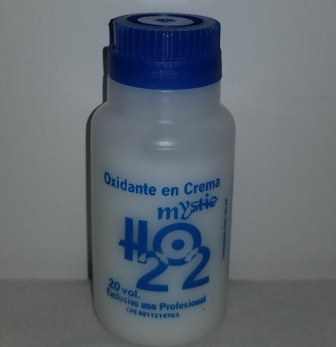 Agua Oxigenada En Crema Mystic Vol 20 De 60ml 12 Unidades