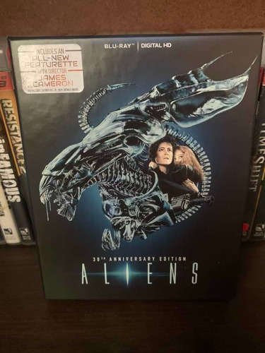 Aliens 30 Aniversario Blu-ray + Libro Cómic + Postales