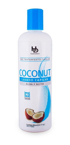 Combo Shampoo Coconut By Hd Cosmetics