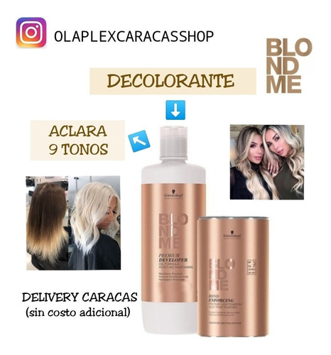 Decolorante Profesional Blondme Schwarzkopf 50 Gr