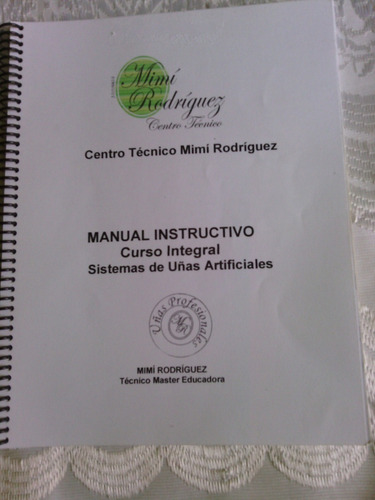 Manual Instructivos Para Uñas Acrilicas,pies,manos Y Dual