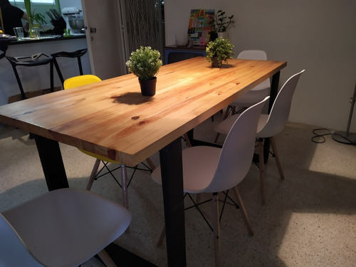 Mesa Para Comedor En Madera De Pino Masisa