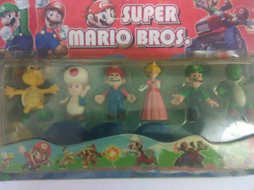 Muñecos Mario Bros Colecciòn
