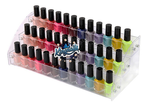 Organizador Exhibidor Para Esmaltes 3 Niveles Kingnails