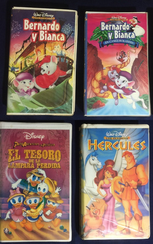 Película Clásicos De Disney Originales Vhs Colección
