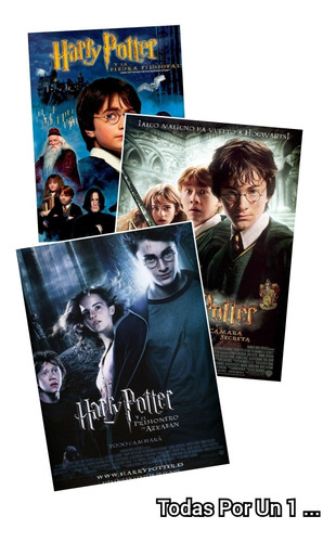 Películas Digitales. Harry Potter. Todas. Blu-ray Full Hd
