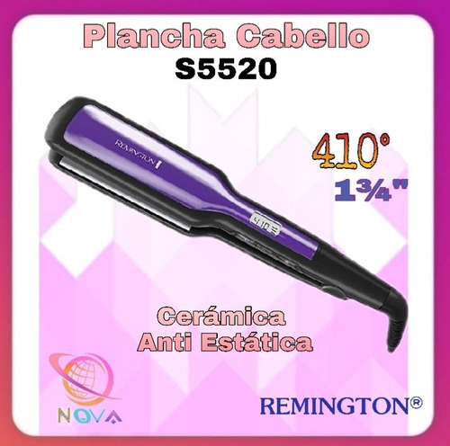 Plancha Cabello Remington S Purpura 410° Control