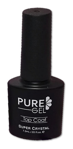 Top Coat Pure Gel Super Crystal Uñas Tienda Chacao