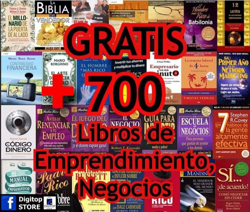 900 Libros De Finanzas Personales, Negocio Y Emprendimiento