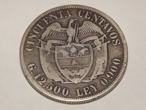 Excelente Moneda De Plata. 12,5 Gramos. Ley . Año 