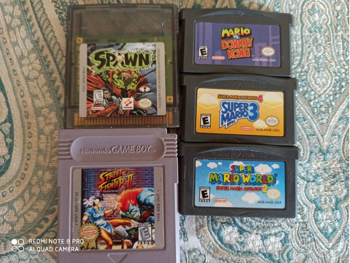 Juegos De Game Boy Color Y Advance Solo Venta Lote En 30v