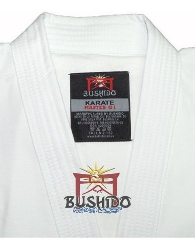 Karategui Bushido Karate Master Gi Talla 000 Al 0