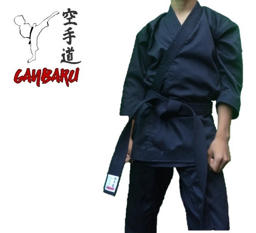 Karategui Kenpo Liviano Negro Talla 0