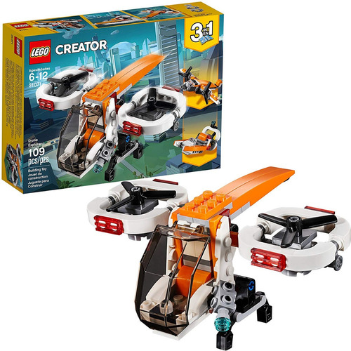 Lego Creator 3in1 Drone Explorer  Kit De Const 109 Pzas