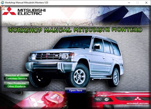 Manual De Taller Mitsubishi Montero Dakar 