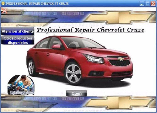 Manual De Taller Profesional Chevrolet Cruze 