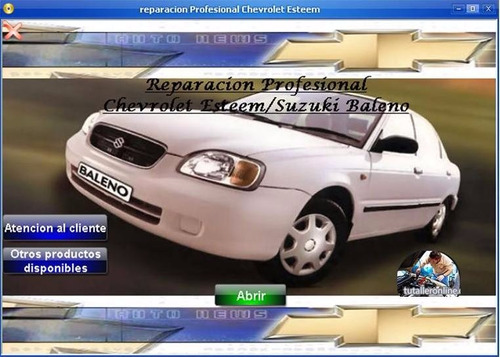 Manual De Taller Profesional Chevrolet Esteem 