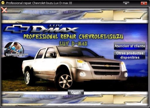 Manual De Taller Profesional Chevrolet Luv D-max 