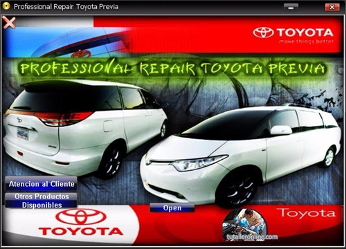 Manual De Taller Reparacion Toyota Previa 
