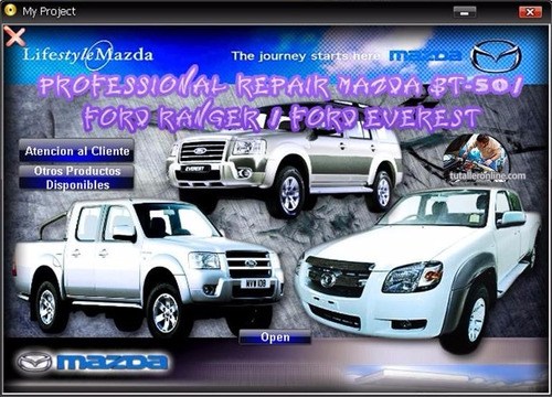 Manual De Taller Y Reparación Para El Mazda Bt-