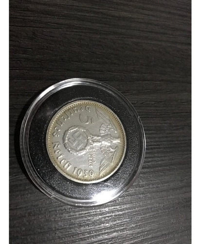 Moneda 5 Marcos Alemanes Nazi 