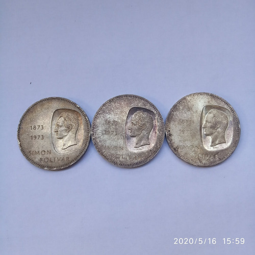 Moneda De 10bs De Plata, Doblón Año 