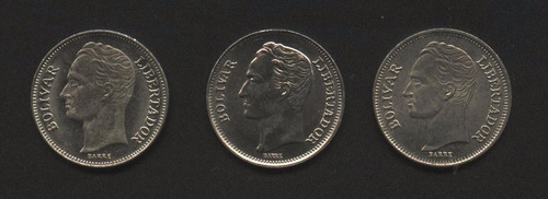 Monedas Venezolanas Colección Bs. . Tres Variantes
