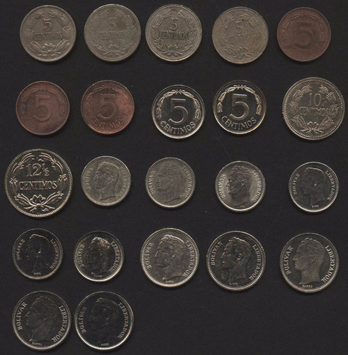Monedas Venezolanas Combo Nº 3 Céntimos  A 