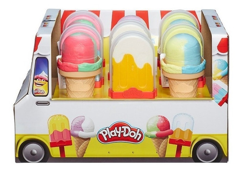 Play Doh Helados Paletas Y Barquillas Masa Para Moldear