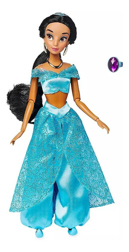Princesa Jasmin De Disney Store Incluye Anillo