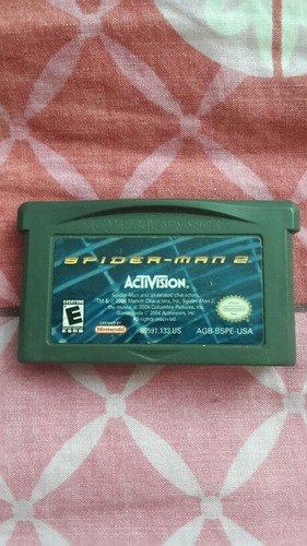 Spiderman 2 Game Boy Advance