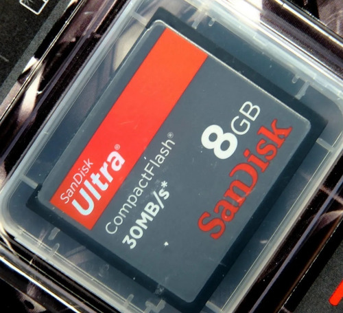 8 Memorias Sand Ultra Compactflash 30mb/s De 8 Gb Y De 16 Gb