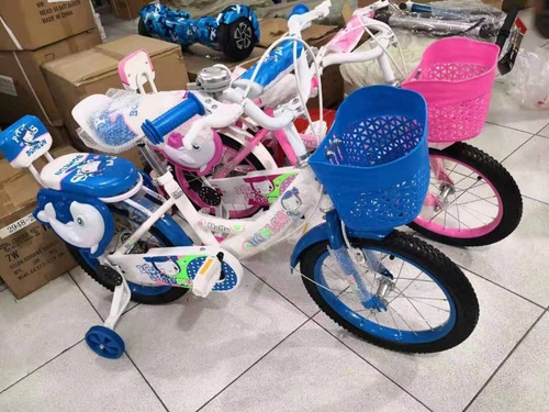 Bicicletas Para Ninas Rin 12 Y Rin 16 Con Cesta Somos Tienda