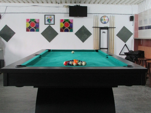 Mesa De Pool Negra