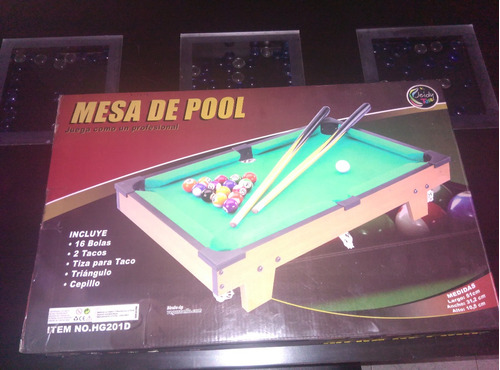 Mesita De Pool Y Billar