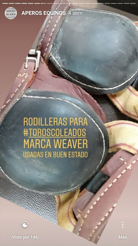 Rodilleras Para Coleo Marca Weaver