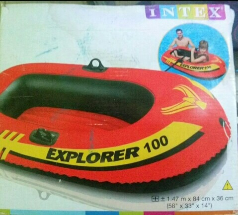 Bote Inflable Explorer 100 Sin Remos Nuevo Y En Su Caja