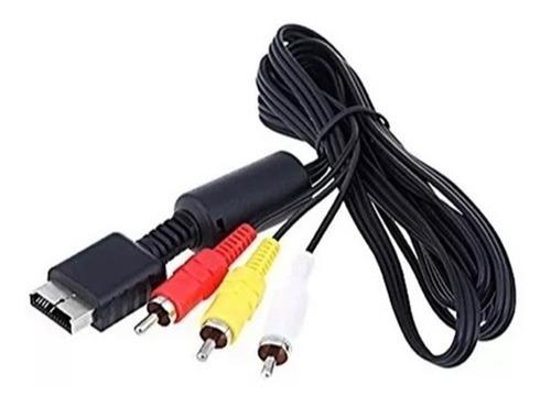 Cable Av Rca Ps1 Ps2 Ps3 Audio Y Video Playstation