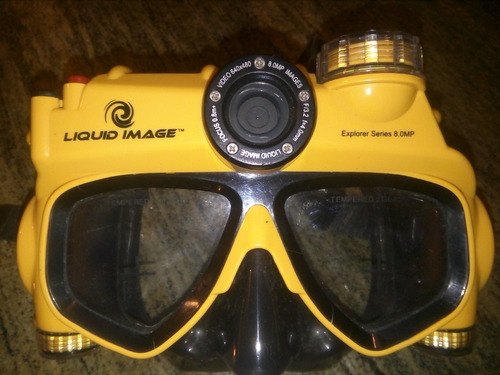 Careta Para Snorkel Con Camara De 8.0 Mpx Marca Liquid Image