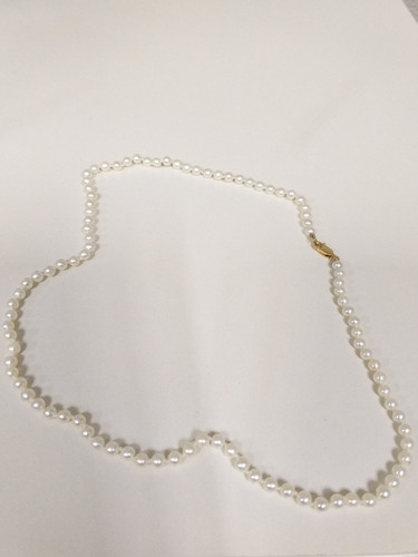 Collar De Perlas Autenticas