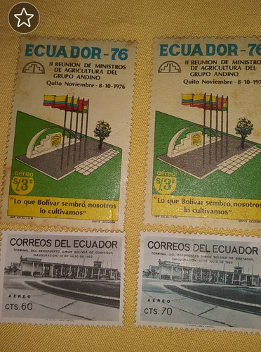 Estampilla Escuador.