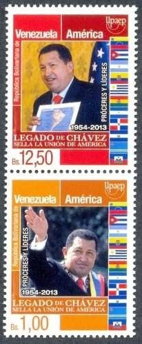 Estampilla Upaep Hugo Chavez