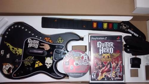 Guitar Hero Playstation 2 Ps2 Aerosmith Original
