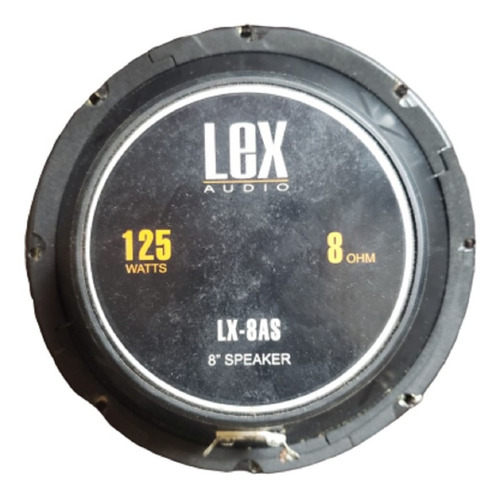 Medio Lex Audio 8 Ohm Lx-8as Sellado
