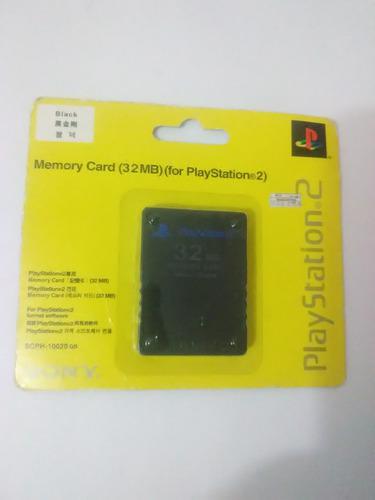 Memory Card 32 Mb Para Playstation 2, Nuevo