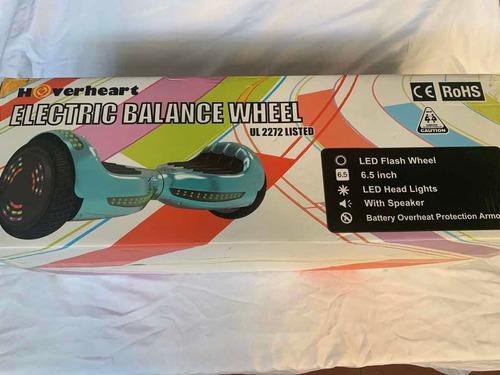 Patineta Eléctrica Hoverheart Bluetooth Luces Led