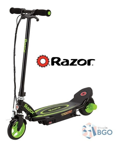 Razor Power Core E90 Monopatín Eléctrico, Scooter, Verde