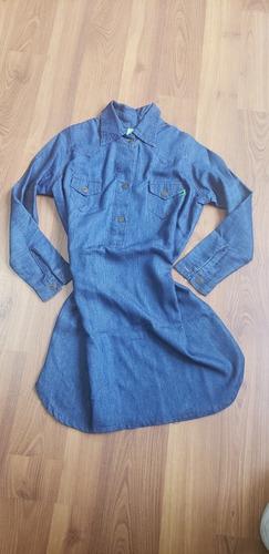 Vestido De Blue Jeans Para Niña Cod-3-00159