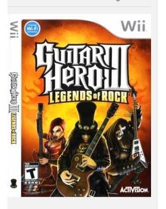 Wii. Guitar Hero Iii. Legends Of Rocks. 15 Vdes.