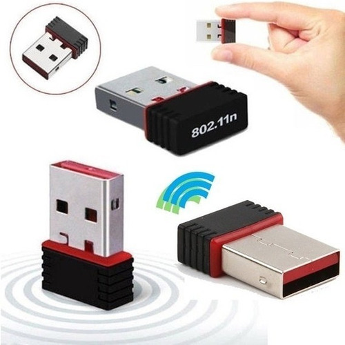 Adaptador Mini Wifi Usb Gio Nano 150mbps Red Inalámbrico